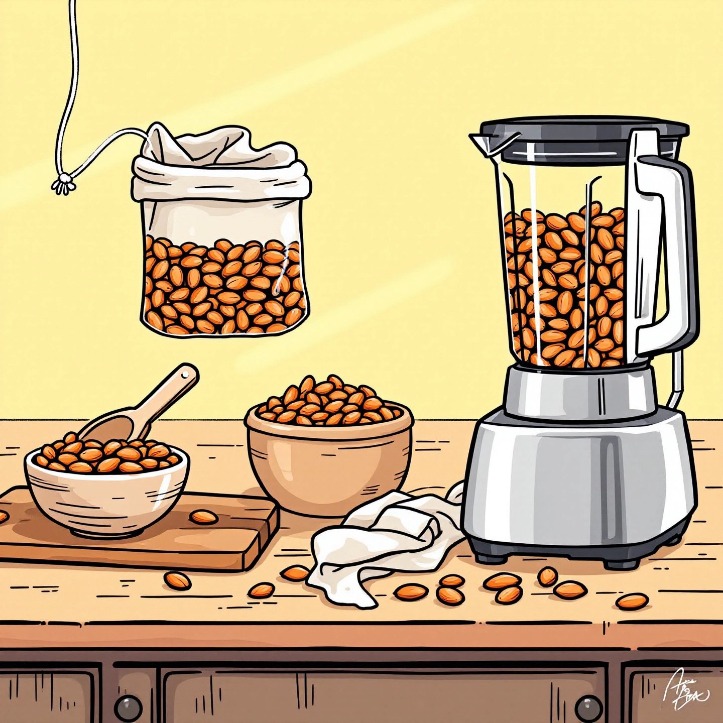 How to Make Creamy Almond Milk at Home: A Step-by-Step Guide - The ...