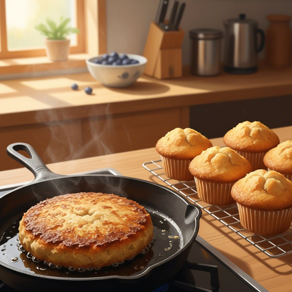 a visual representation of savory and sweet dishes made from okara