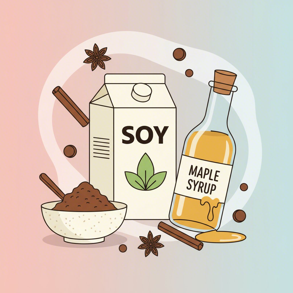 key ingredients for the perfect soy milk hot chocolate recipe