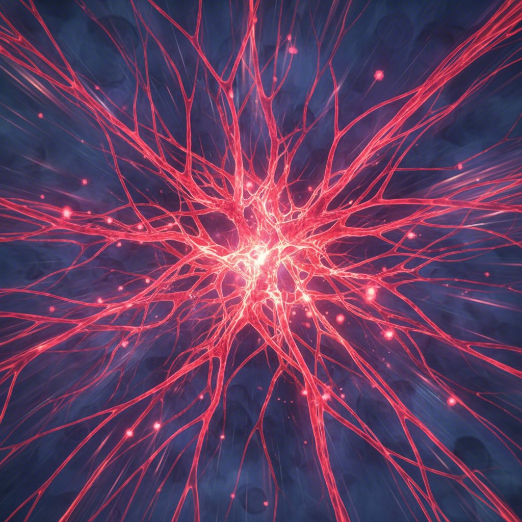 symbolic depiction of a severe anaphylactic reaction