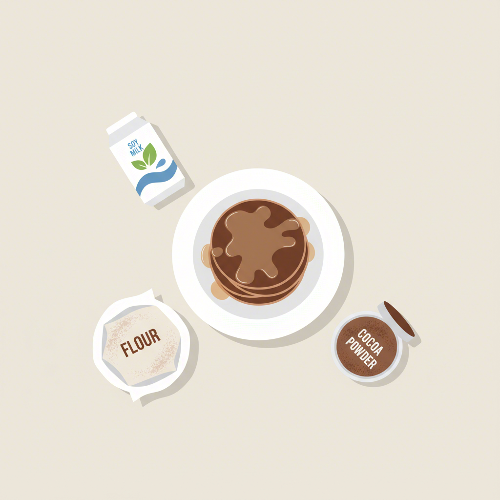 using chocolate soy milk as a versatile baking ingredient